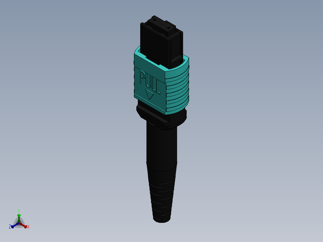 接插件(106)正等轴测图