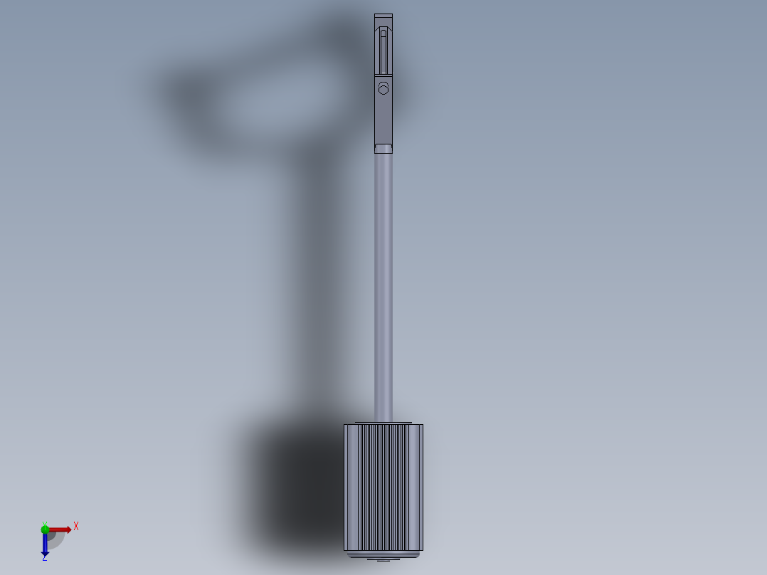 削皮电机俯视图