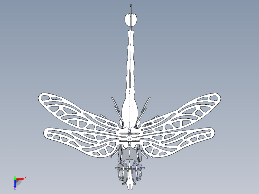 B2004485-蜻蜓俯视缩略图
