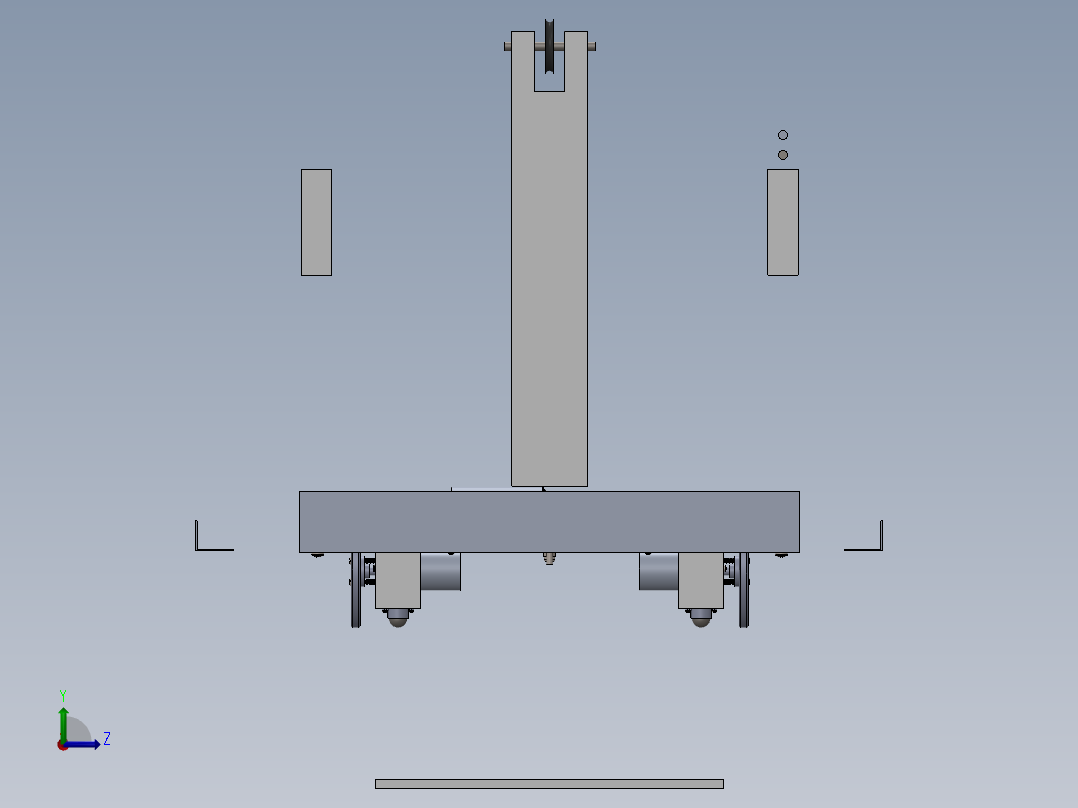 剪叉式升降机 、升降机(18)左视图