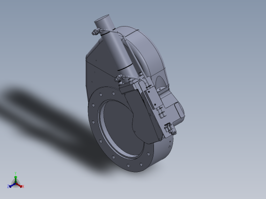 IPV-A11342高压隔离摆阀模型
