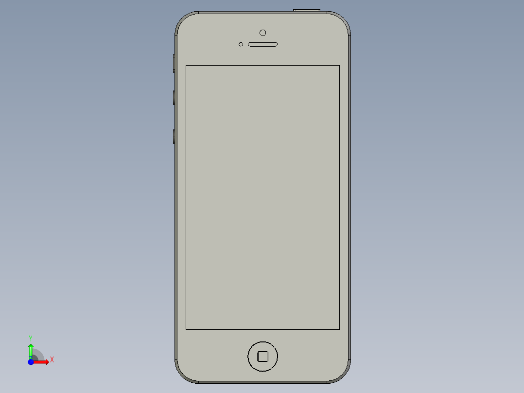 我爸爸的iphone 5s 12前视图