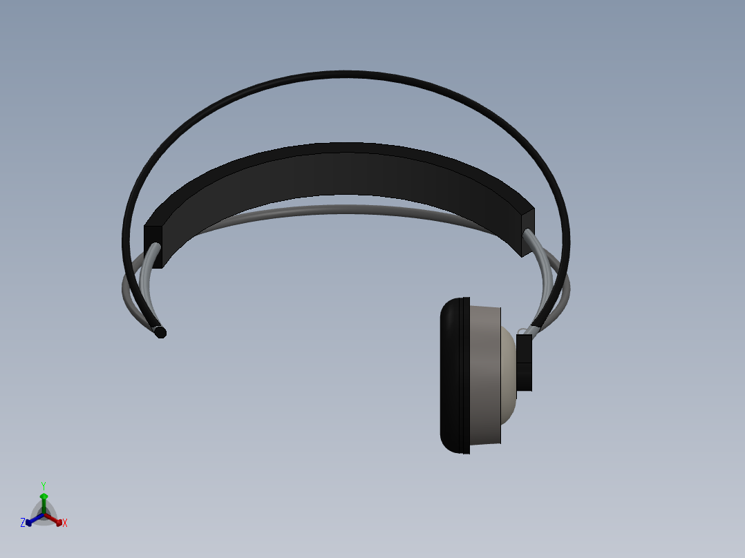 耳机131正等轴测图