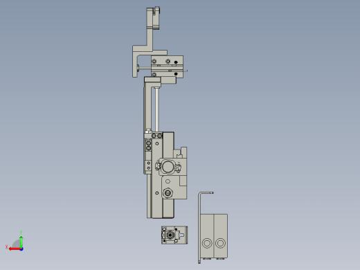 IDK80030G000A-止动卡组装装置后视缩略图