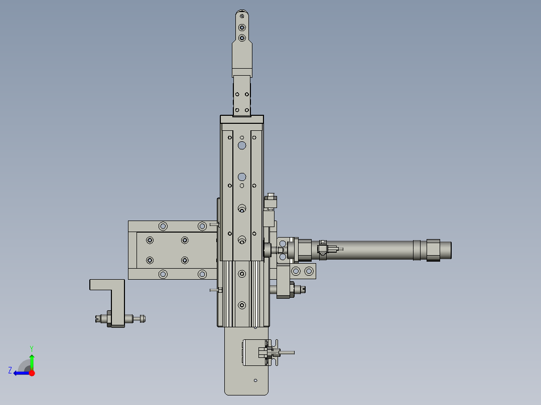 IDK80030G000A-止动卡组装装置右视图