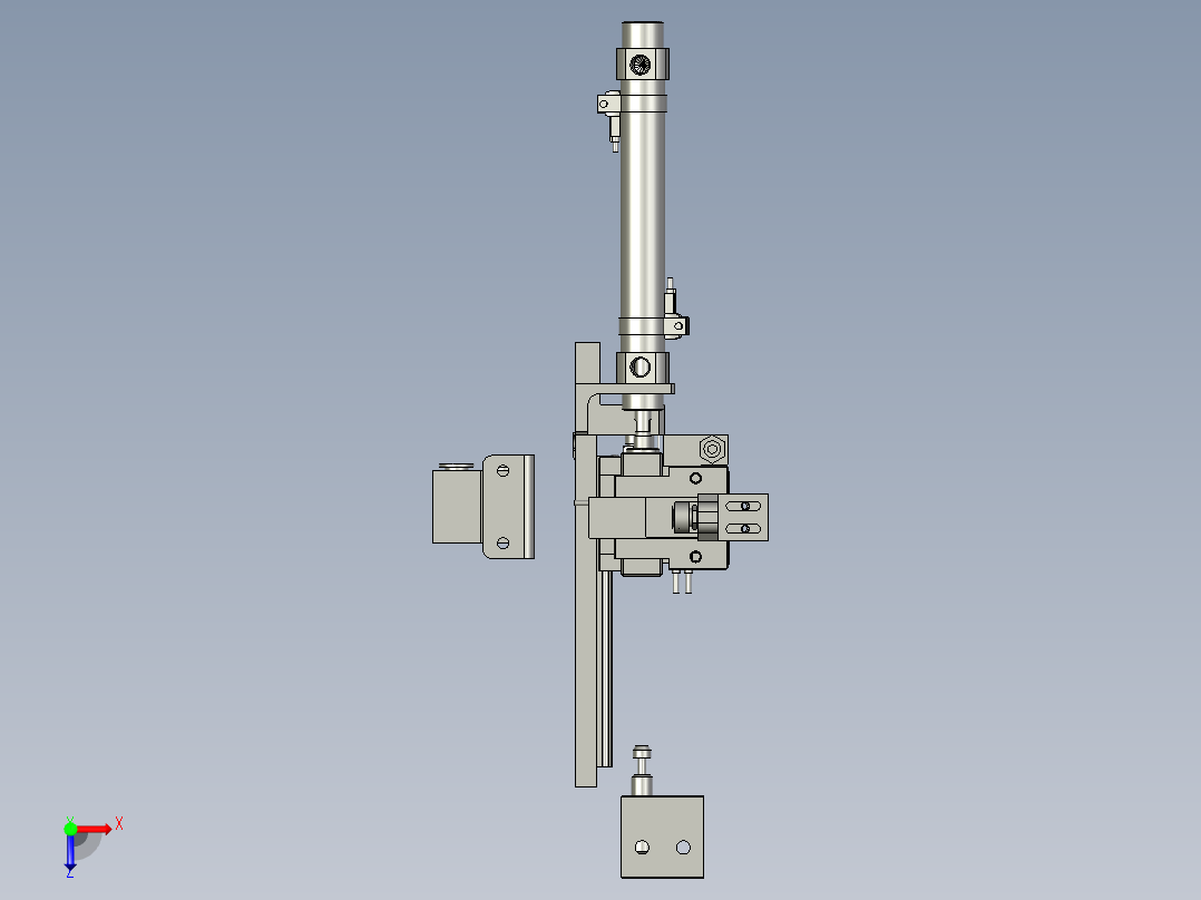 IDK80030G000A-止动卡组装装置俯视图