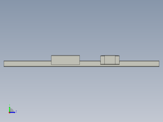 ZXSLSJLKJ-42-000锁付滑块MGH15CA左视缩略图
