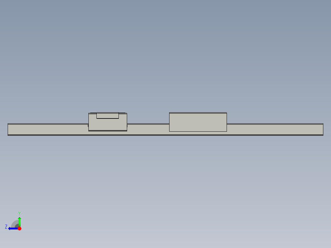 ZXSLSJLKJ-42-000锁付滑块MGH15CA右视图
