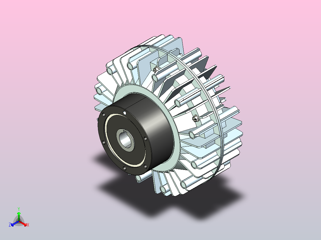制动器ZA25A主视图