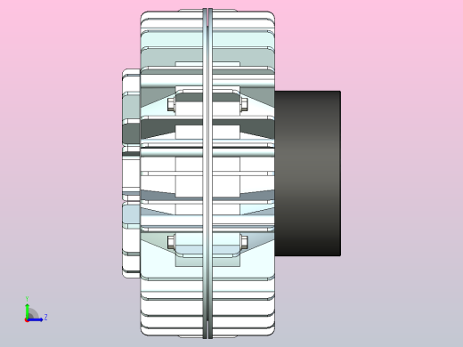 制动器ZA25A左视缩略图