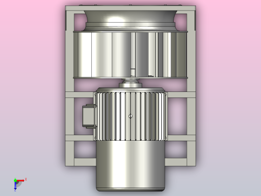 WKF3-95№4.0A无壳风机[WKF3-95№4.0A-Ⅷ]俯视缩略图