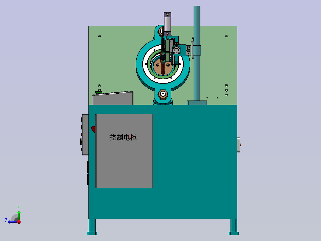 内部自动环焊机右视图