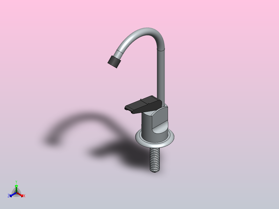 水龙头 (2)主视图