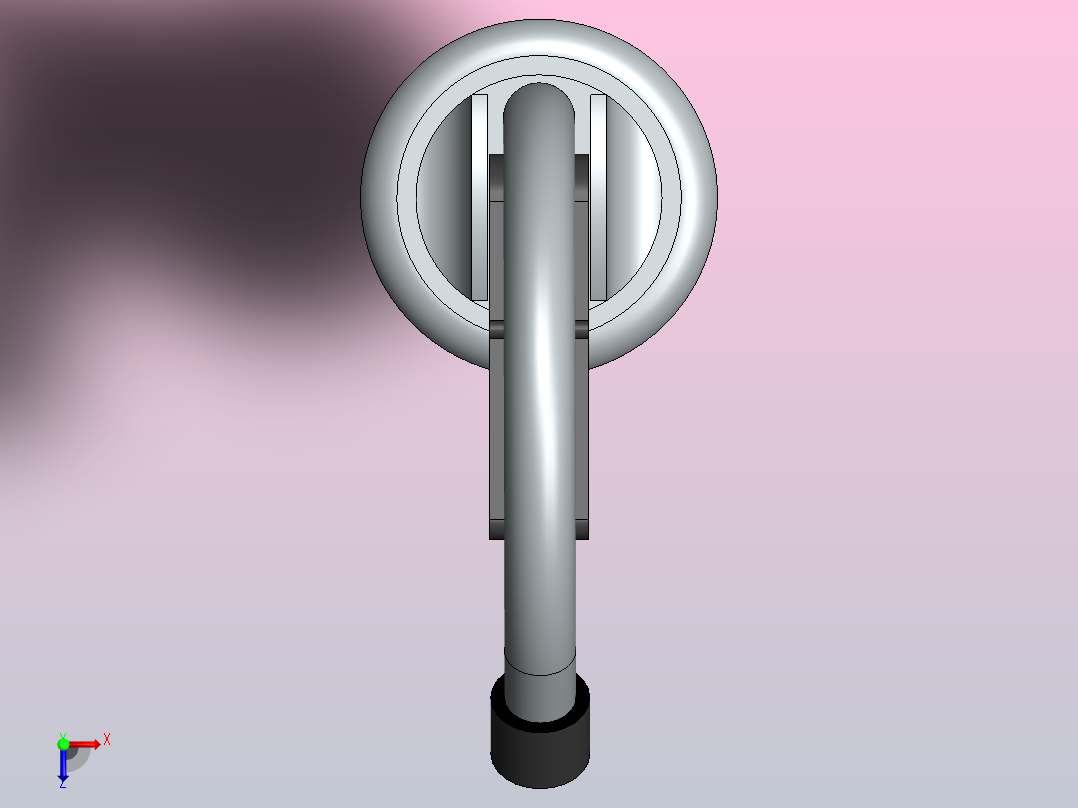 水龙头 (2)俯视图