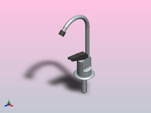 水龙头 (2)正等轴测缩略图