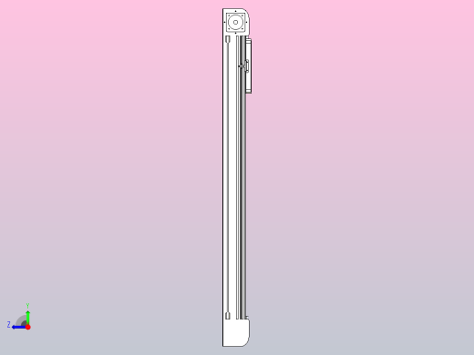 带式直线轴半闭式TPA-ONB-140-256-L1050-DR-J90-N3右视缩略图