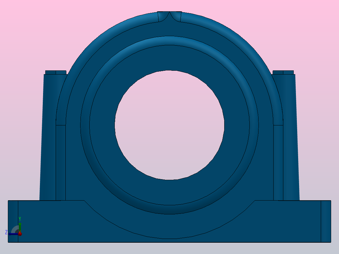 SD3100 [SD3164]轴承右视图