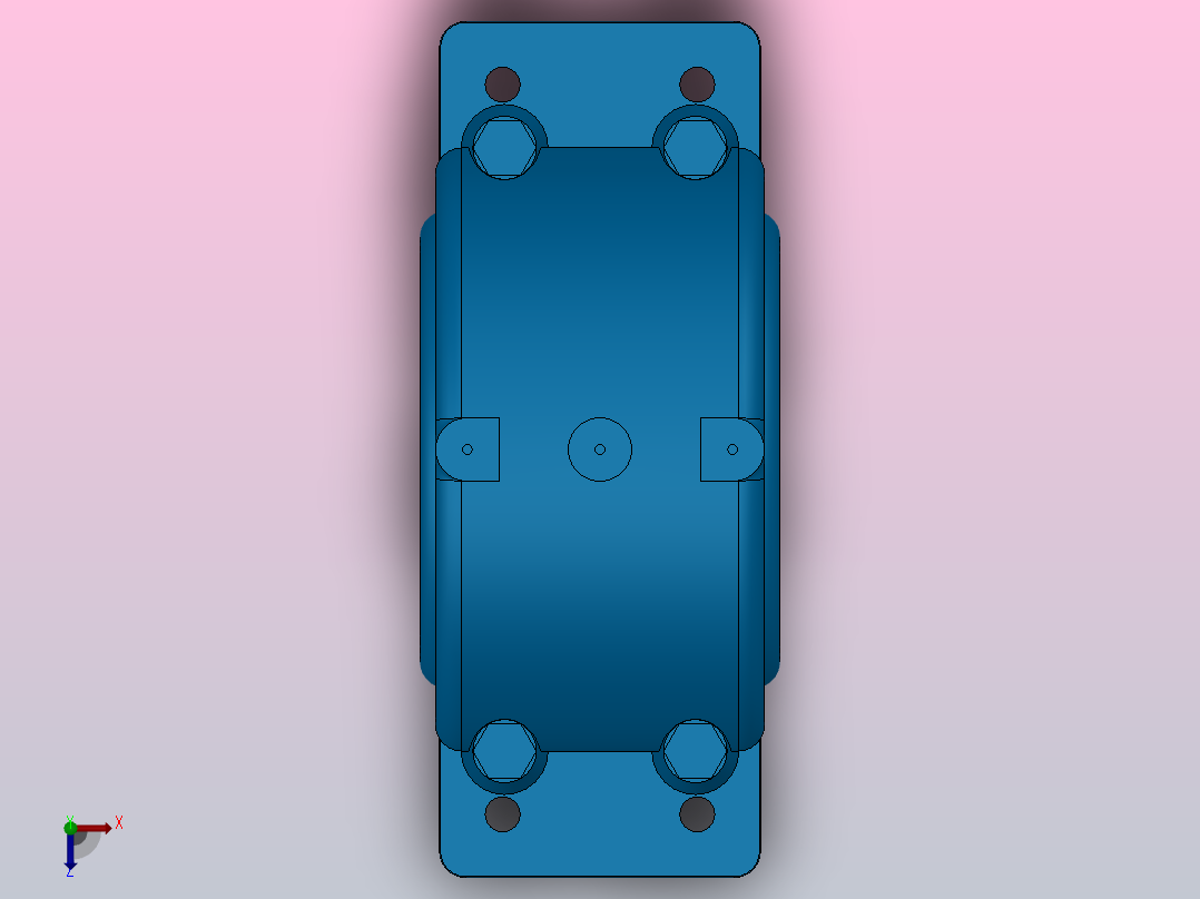 SD3100 [SD3164]轴承俯视图