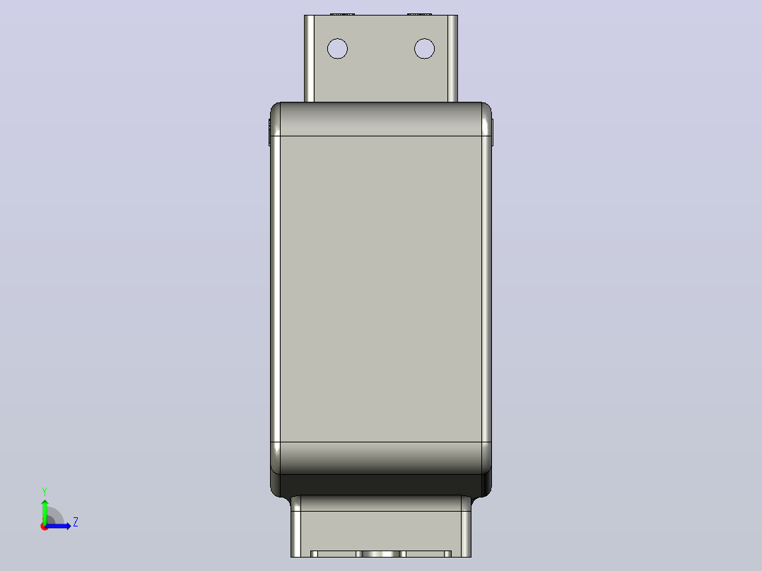 LMZ4K-ZTN1 电流互感器三维模型202406左视图
