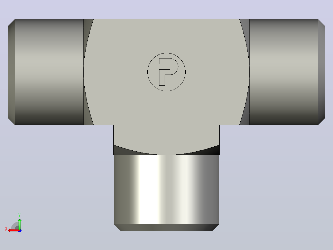 EO接头三通T08LCFX.stp后视图