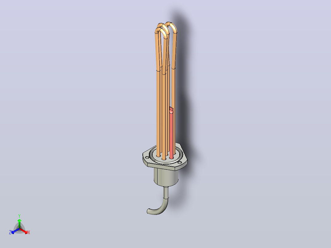 电阻加热器主视图