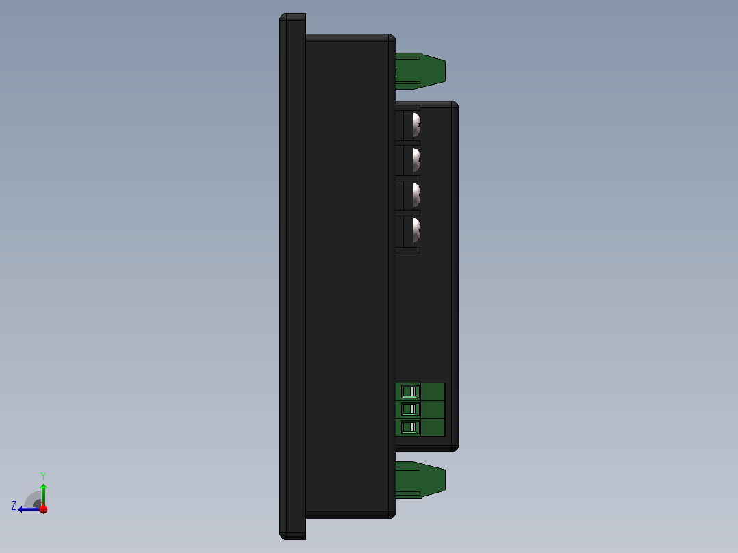 中达优控七寸MM-40MR-12MT-700-ES-A一体机右视图