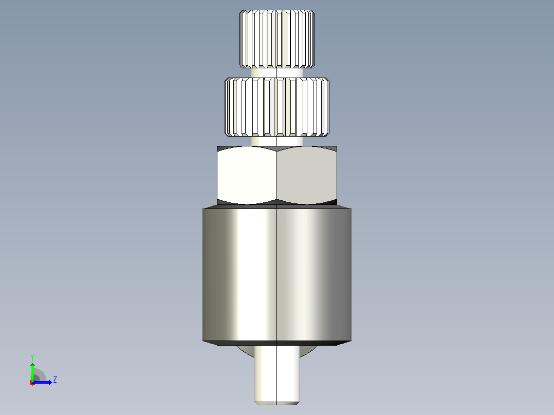 MSE-C(Mini Elbow)塑体插入式管接头[013093103] 左视图