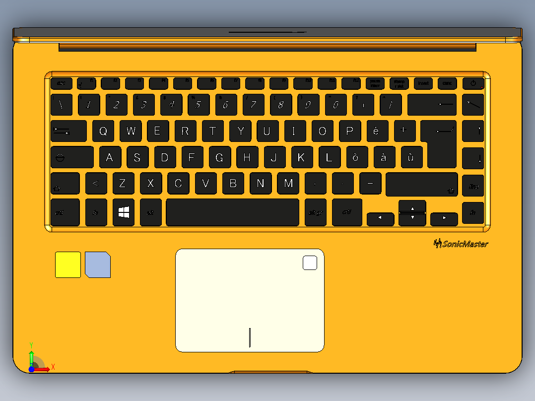 华硕VivoBook S 12前视图