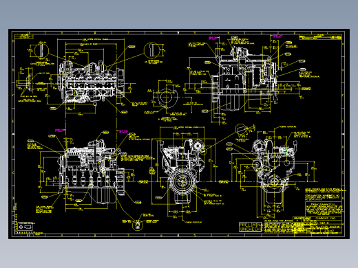 康明斯发动机6CTAA TIER I