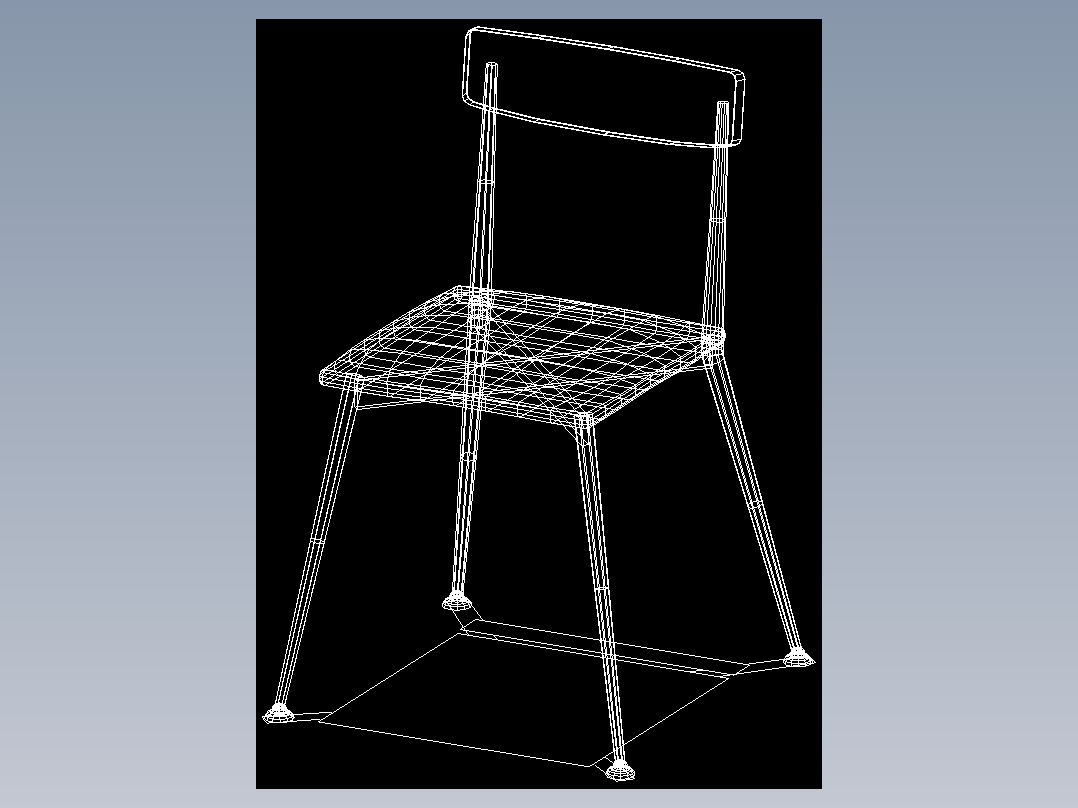 室内家具和灯具等的模型十四-J-CH25