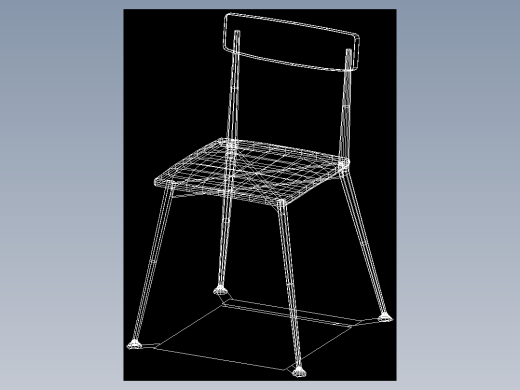 室内家具和灯具等的模型十四-J-CH25