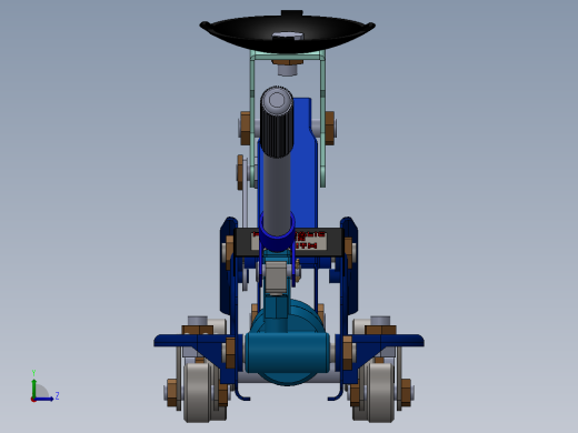 液压千斤顶左视缩略图