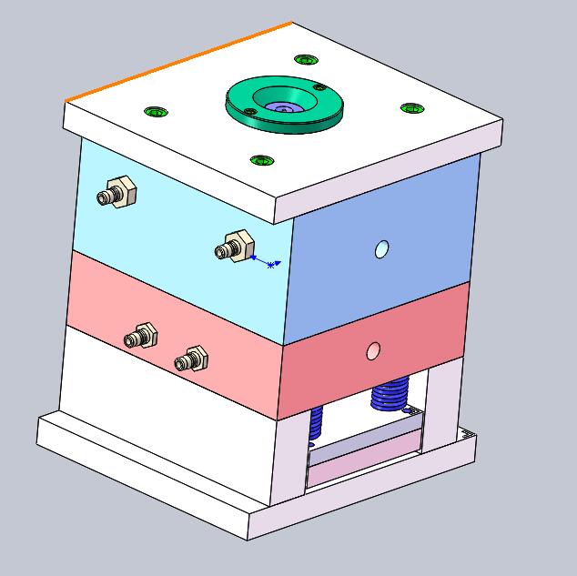 电热水壶手柄注塑模具设计【SOLIDWORKS】含CAD图纸和说明文档