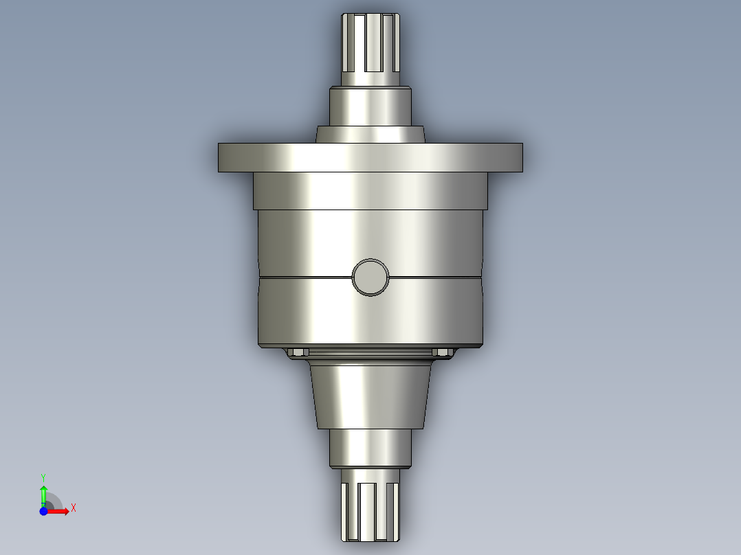 汽车差速器设计【三维proe【全套CAD图纸+设计说明【原创资料】前视图