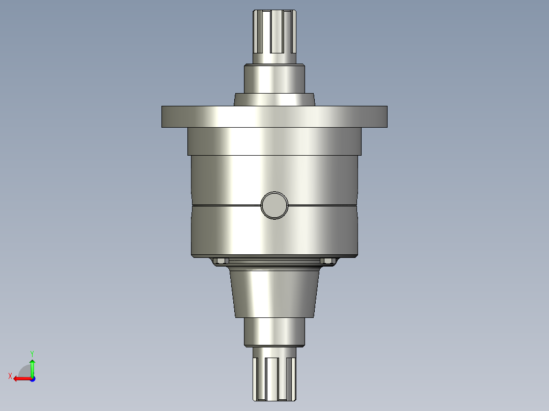 汽车差速器设计【三维proe【全套CAD图纸+设计说明【原创资料】后视图