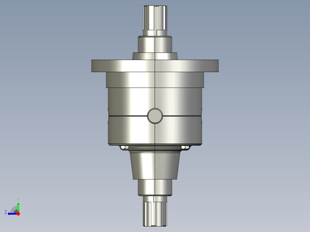 汽车差速器设计【三维proe【全套CAD图纸+设计说明【原创资料】右视图