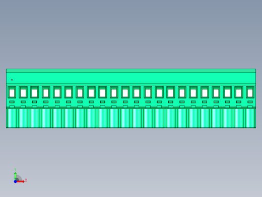 DEGSON 2EDG 系列 5.0mm 可插拔接线端子组-2EDGKB-5.0-22P-14-00AH前视缩略图