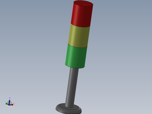 三色灯ONN-M4S-01-010