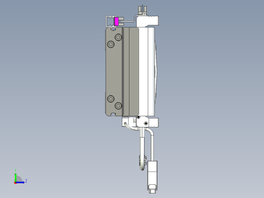 威洛博VL系列3d模型模组2VL14S1Y-S1350左视缩略图