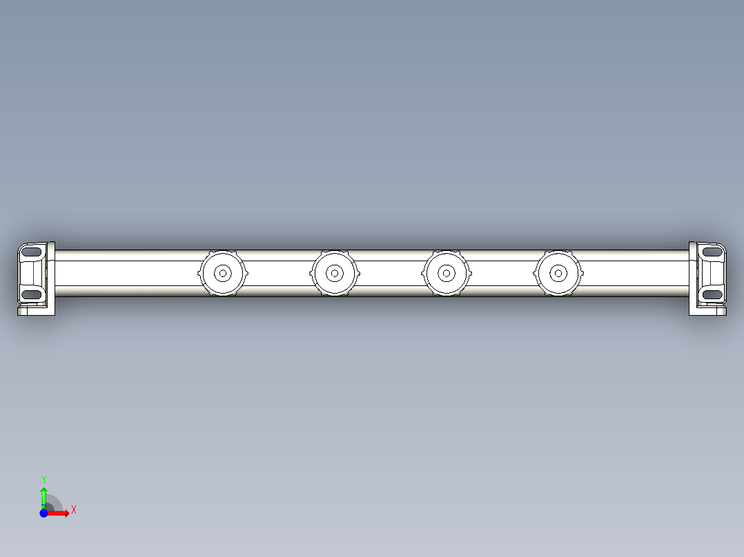 基恩士SJ-H036A_kc图纸模型前视图