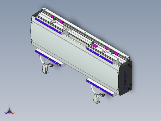 威洛博VL系列3d模型模组2VL17E2Y-S150正等轴测缩略图