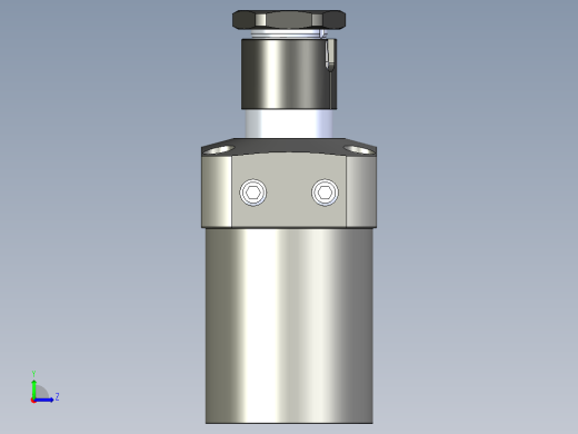 KOSMEKLHS1050-GR-Y60多系列多零件图纸模型左视缩略图