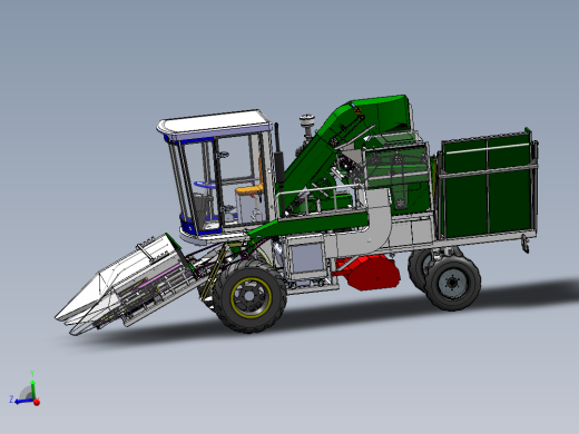 玉米收获机SolidWorks设计