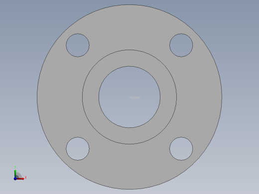 slip on tube flange-ss前视缩略图