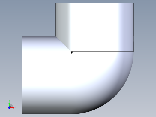 CPVC管件07-Sch80_90Elbow_FPTxFPT_9808-012_1.25in前视缩略图