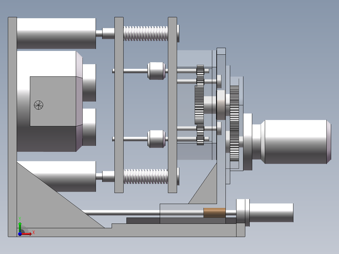 螺丝自动拧紧装置前视图