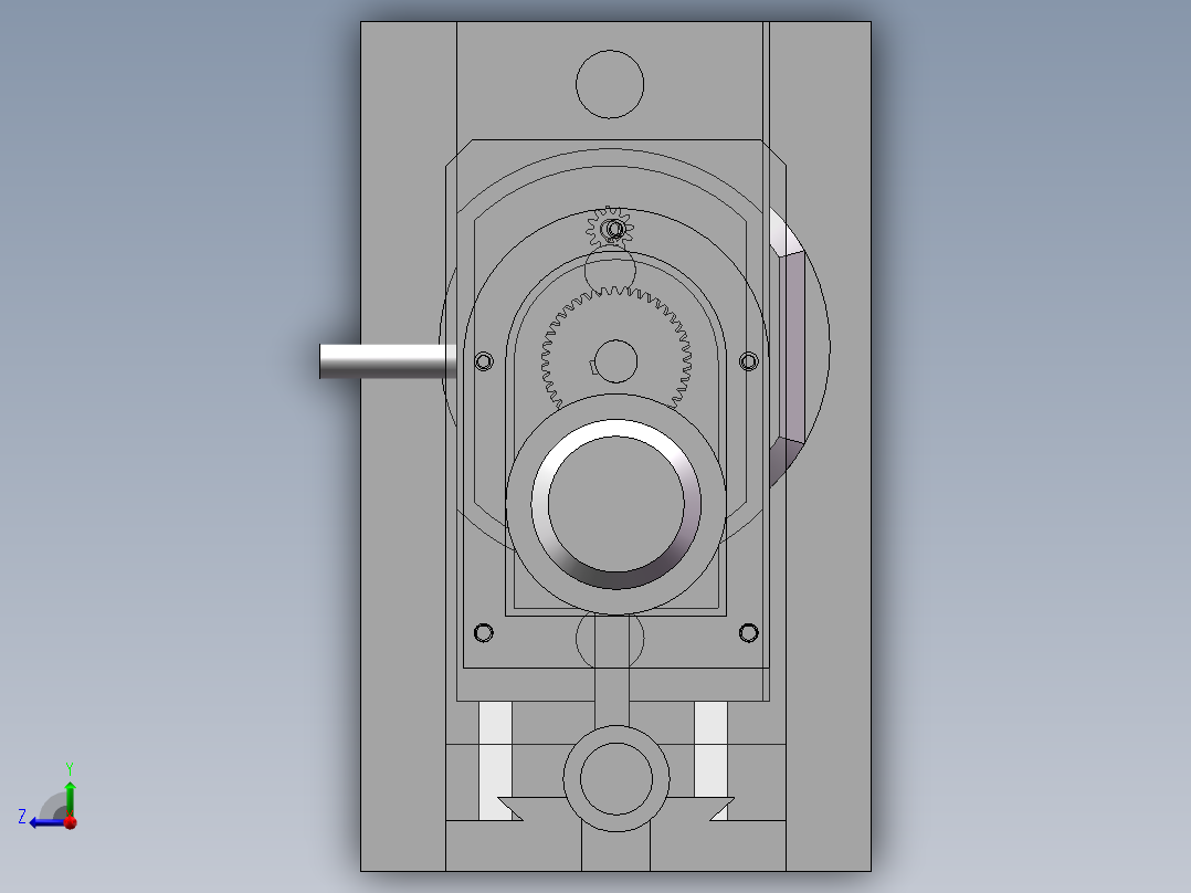 螺丝自动拧紧装置右视图