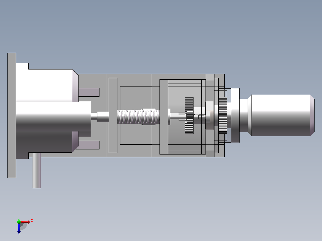 螺丝自动拧紧装置俯视图