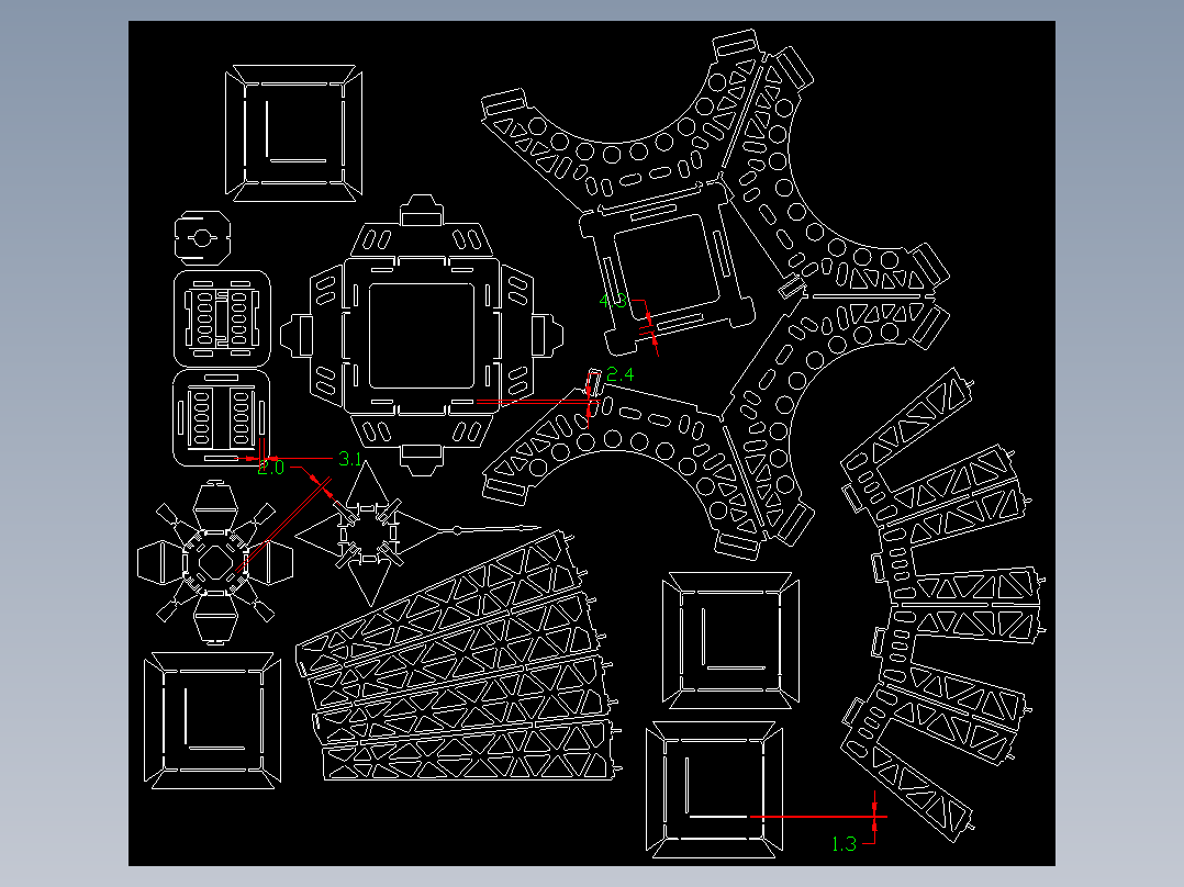 3D-埃菲尔铁塔拼接2