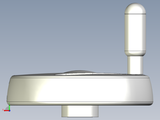 人體工學型二幅手輪ESW+IR-3D多系列多零件图纸模型后视缩略图